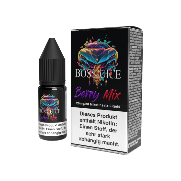 Boss Juice - Berry Mix - Nikotinsalz Liquid