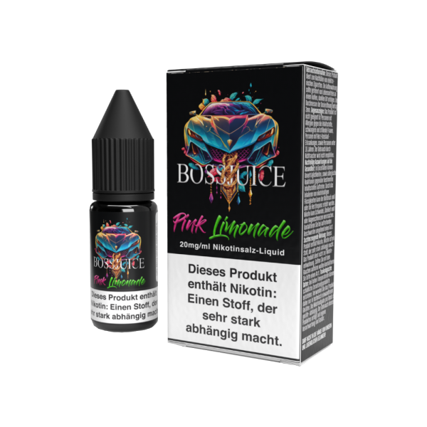 Boss Juice - Pink Limonade - Nikotinsalz Liquid
