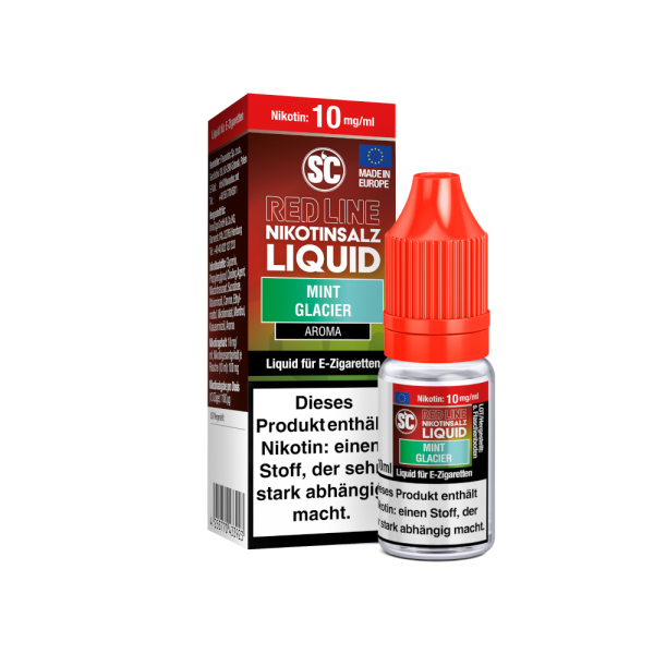 SC - Red Line - Mint Glacier - Nikotinsalz Liquid