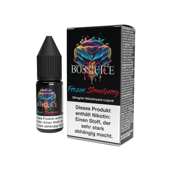 Boss Juice - Frozen Strawberry - Nikotinsalz Liquid