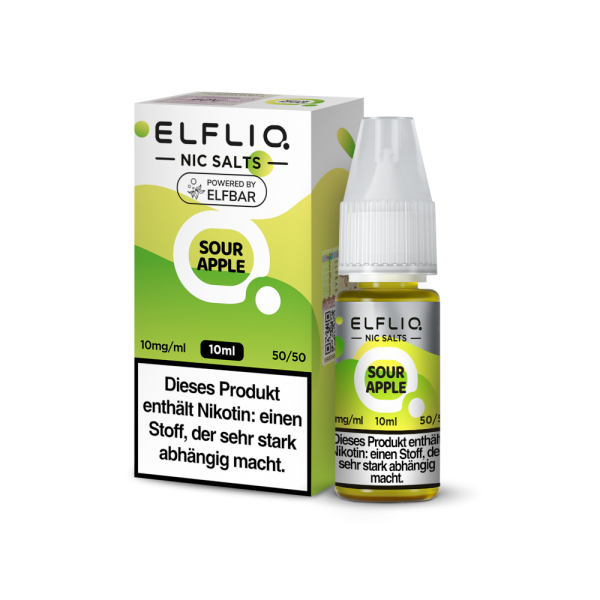 ELFLIQ - Sour Apple - Nikotinsalz Liquid