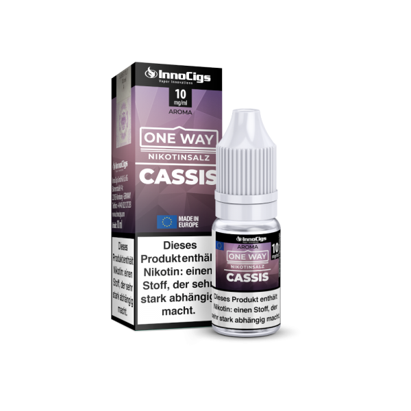 InnoCigs - One Way - Cassis - Nikotinsalz Liquid