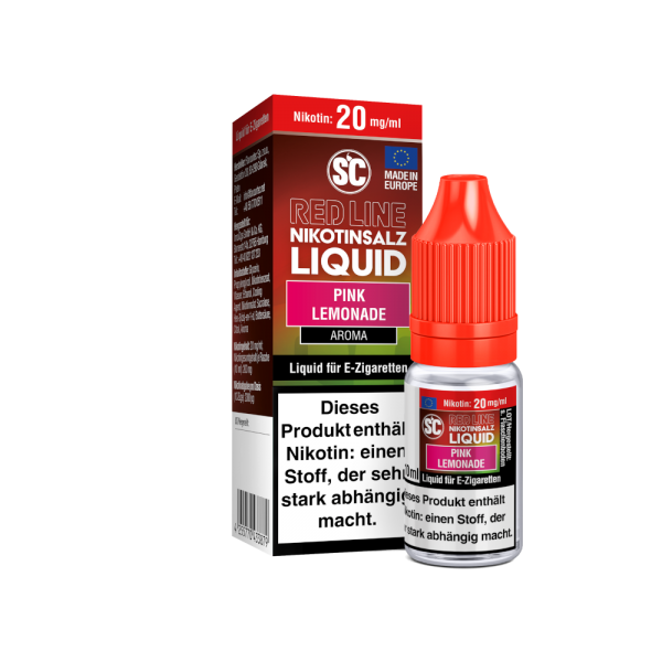 SC - Red Line - Pink Lemonade - Nikotinsalz Liquid