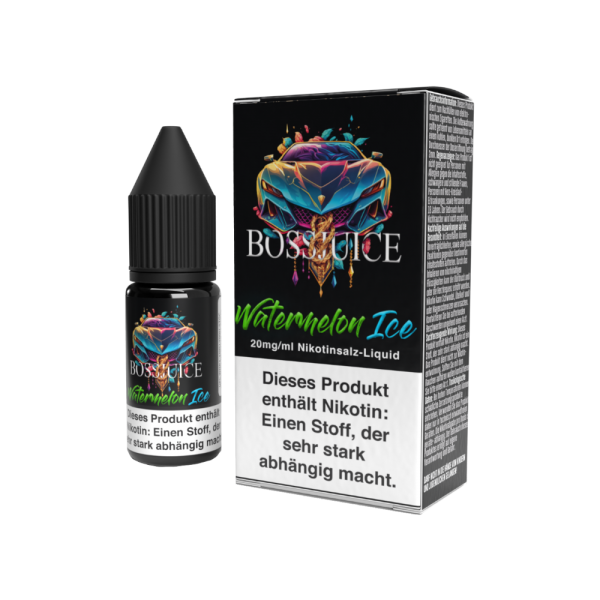 Boss Juice - Watermelon Ice - Nikotinsalz Liquid