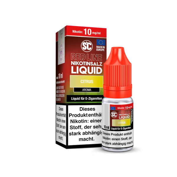 SC - Red Line - Citrus - Nikotinsalz Liquid