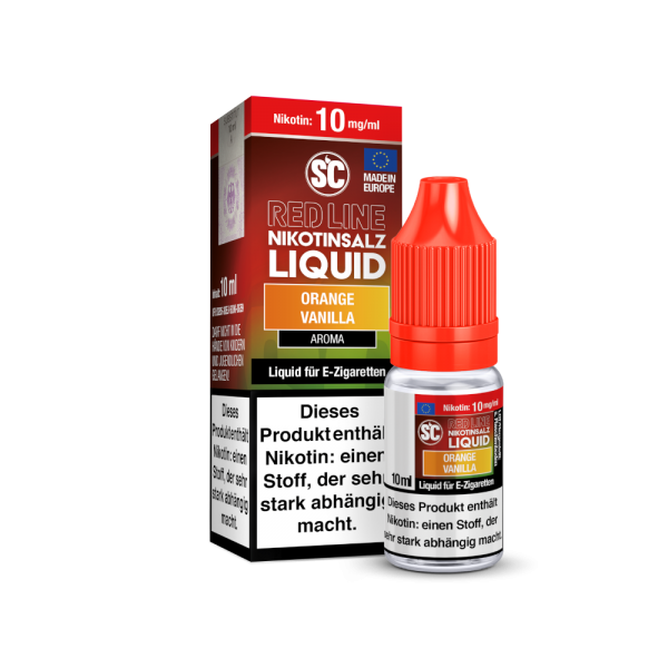 SC - Red Line - Orange Vanilla - Nikotinsalz Liquid