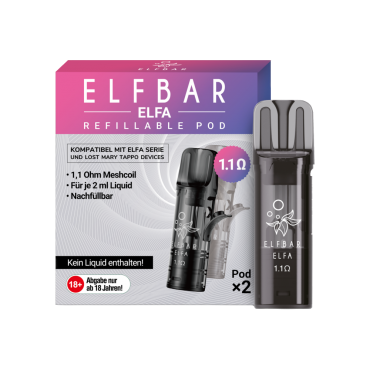 Elfbar Elfa Leer-Pod (2 Stück pro Packung)