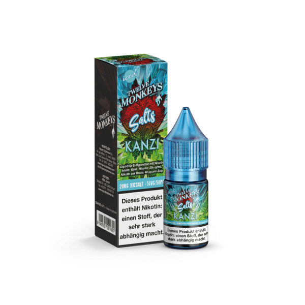 Twelve Monkeys - Iced - Nikotinsalz Liquid