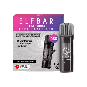Elfbar Elfa Turbo Pod (2 Stück pro Packung)