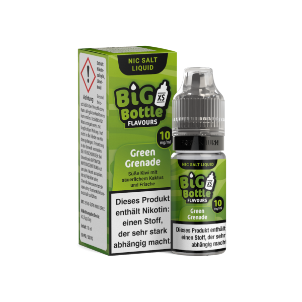 Big Bottle - Green Grenade - Nikotinsalz Liquid
