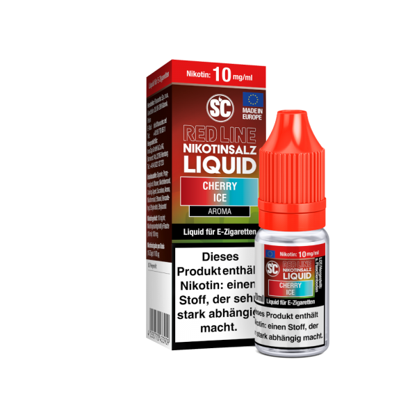 SC - Red Line - Cherry Ice - Nikotinsalz Liquid