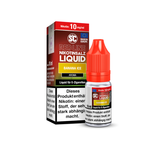 SC - Red Line - Banana Ice - Nikotinsalz Liquid