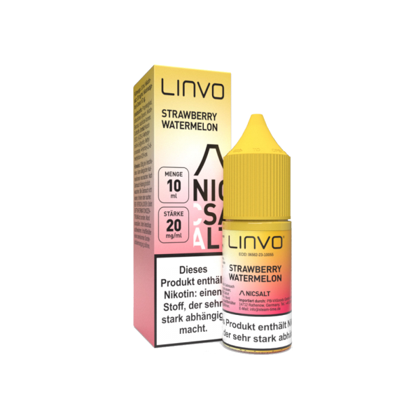 Linvo - Strawberry Watermelon - Nikotinsalz Liquid