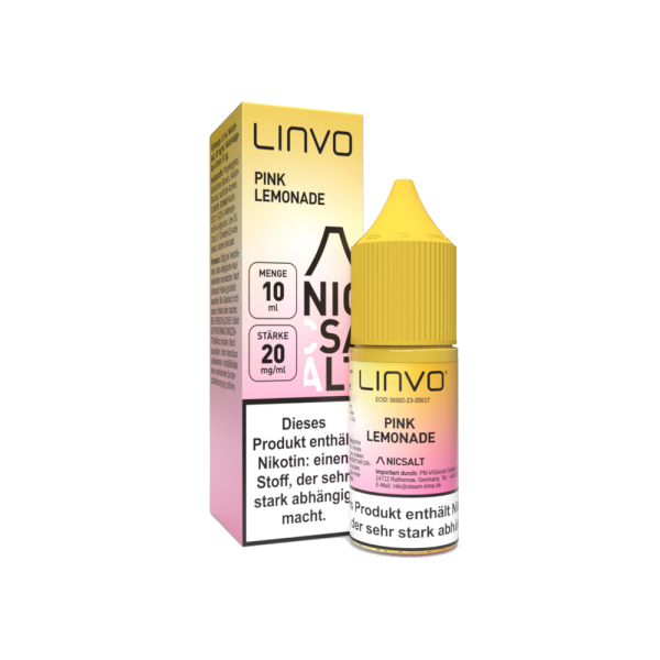 Linvo - Pink Lemonade - Nikotinsalz Liquid
