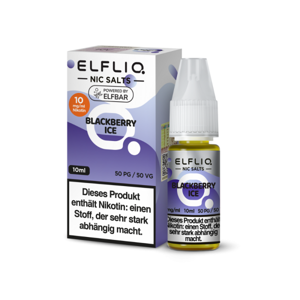 ELFLIQ - Blackberry Ice - Nikotinsalz Liquid