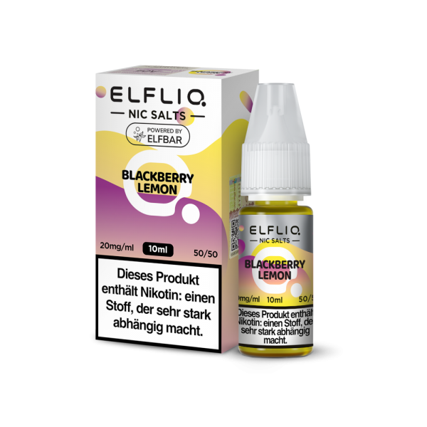 ELFLIQ - Blackberry Lemon - Nikotinsalz Liquid