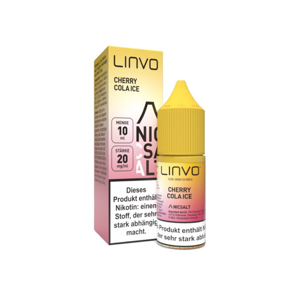 Linvo - Cherry Cola Ice - Nikotinsalz Liquid