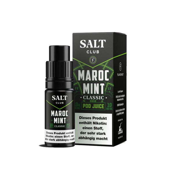 Salt Club - Flavorist Maroc Mint - Nikotinsalz Liquid