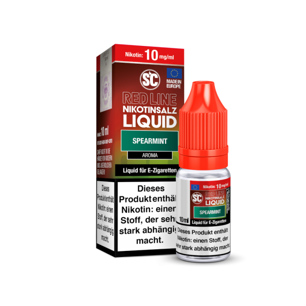 SC - Red Line - Spearmint - Nikotinsalz Liquid
