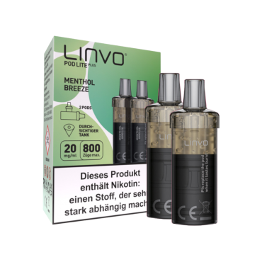 Linvo Pod Lite Plus Cartridge (2 Stück pro Packung)