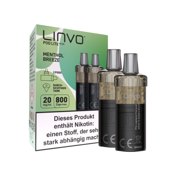 Linvo Pod Lite Plus Cartridge (2 Stück pro Packung)