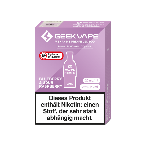 GeekVape Wenax M1 Pod (2 Stück pro Packung)